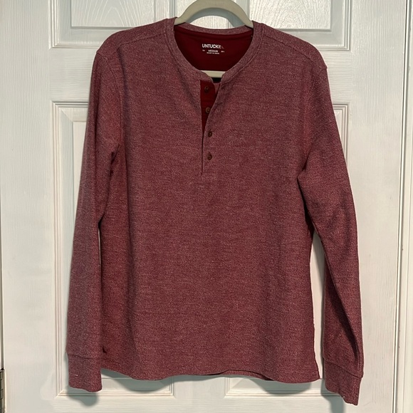 Untuckit half button up pullover - Picture 1 of 6